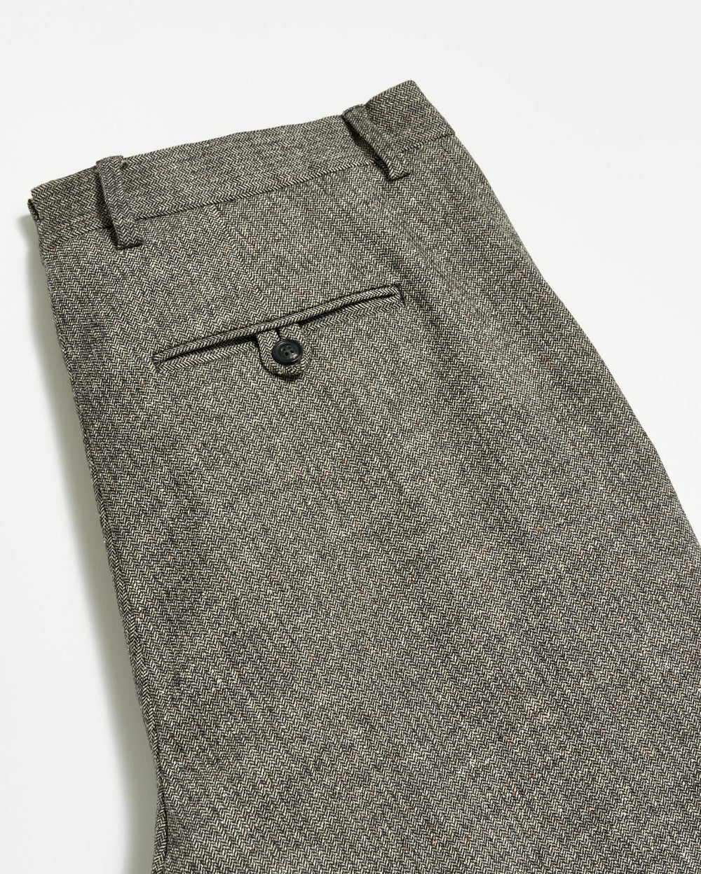 Men Flat Front Trouser Black/white | Billy Reid Bottoms