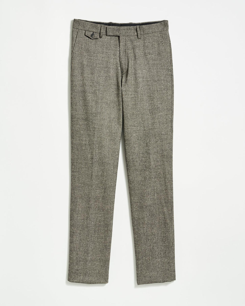 Men Flat Front Trouser Black/white | Billy Reid Bottoms