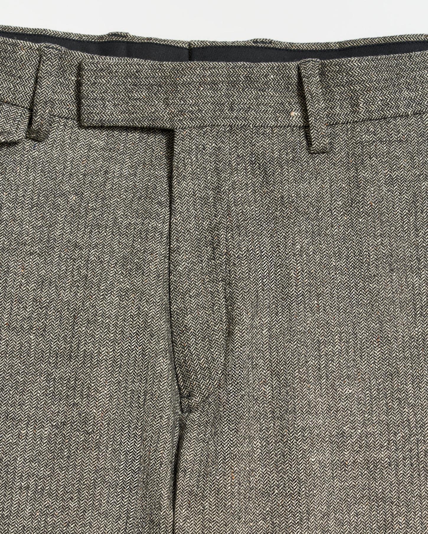 Men Flat Front Trouser Black/white | Billy Reid Bottoms