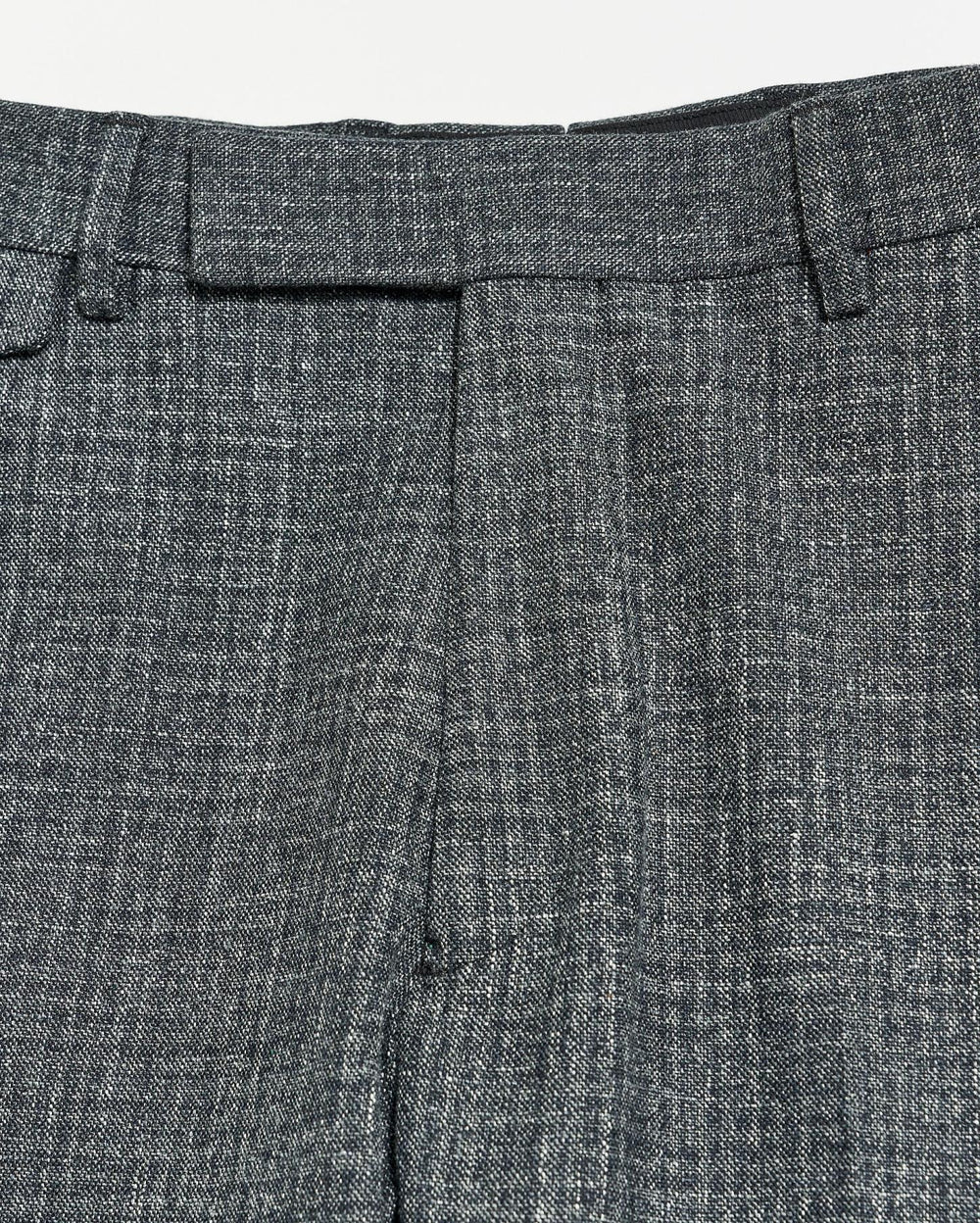 Men Flat Front Trouser Charcoal | Billy Reid Suiting