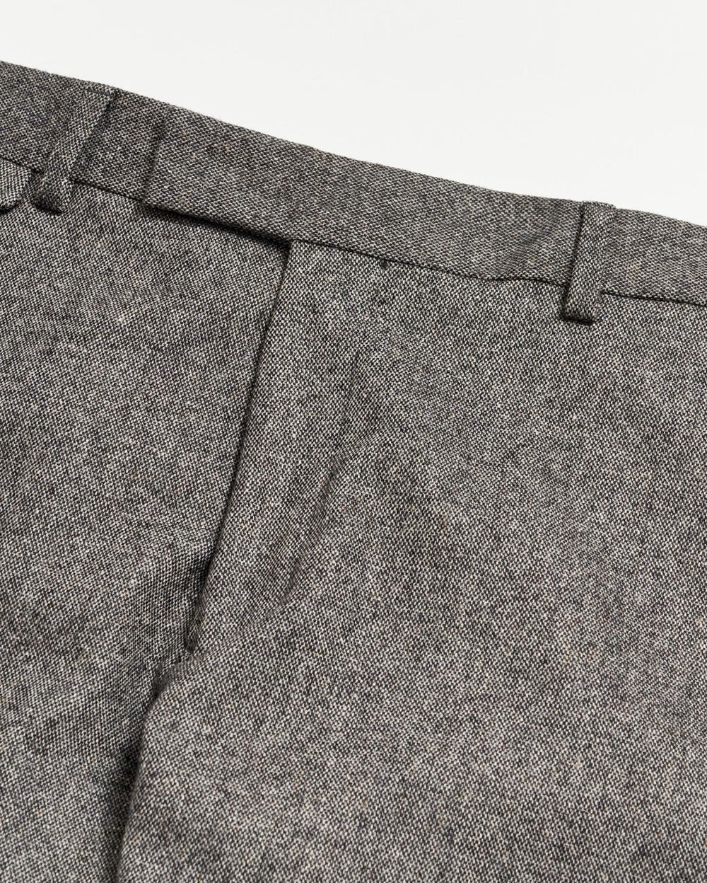 Men Flat Front Trouser Charcoal Grey | Billy Reid Suiting