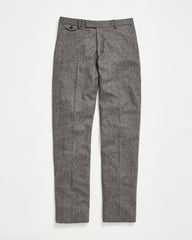 Men Flat Front Trouser Charcoal Grey | Billy Reid Suiting