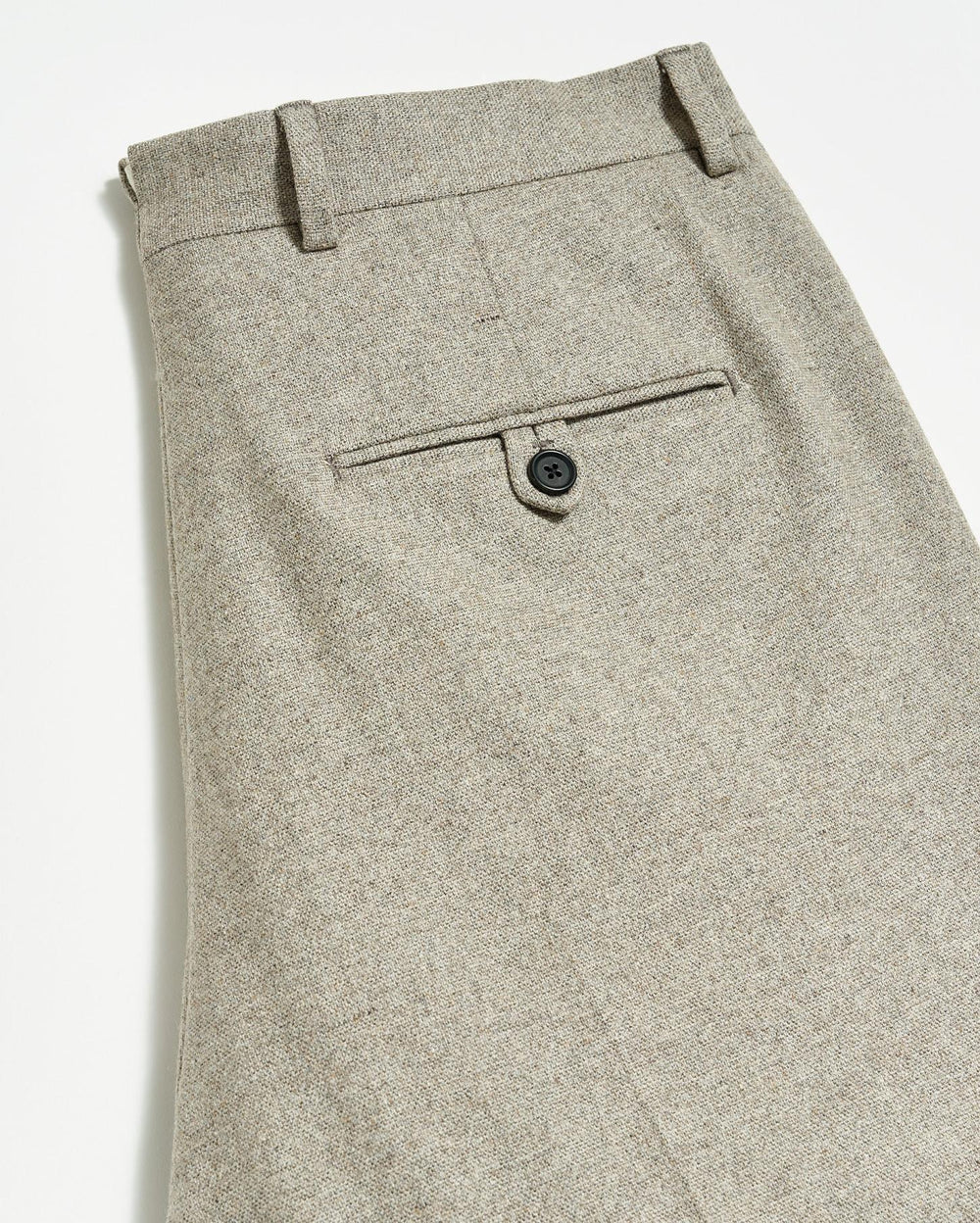 Men Flat Front Trouser Grey | Billy Reid Suiting