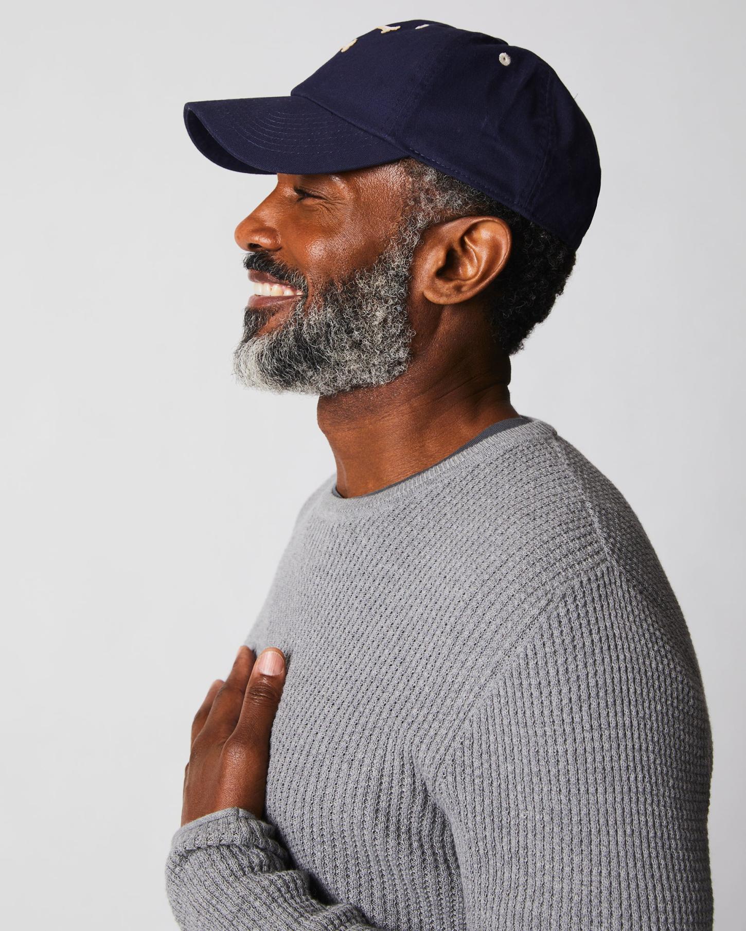 Men Florence Cap Washed Blue | Billy Reid Accessories