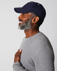Men Florence Cap Washed Blue | Billy Reid Accessories