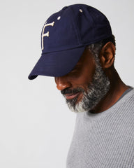 Men Florence Cap Washed Blue | Billy Reid Accessories