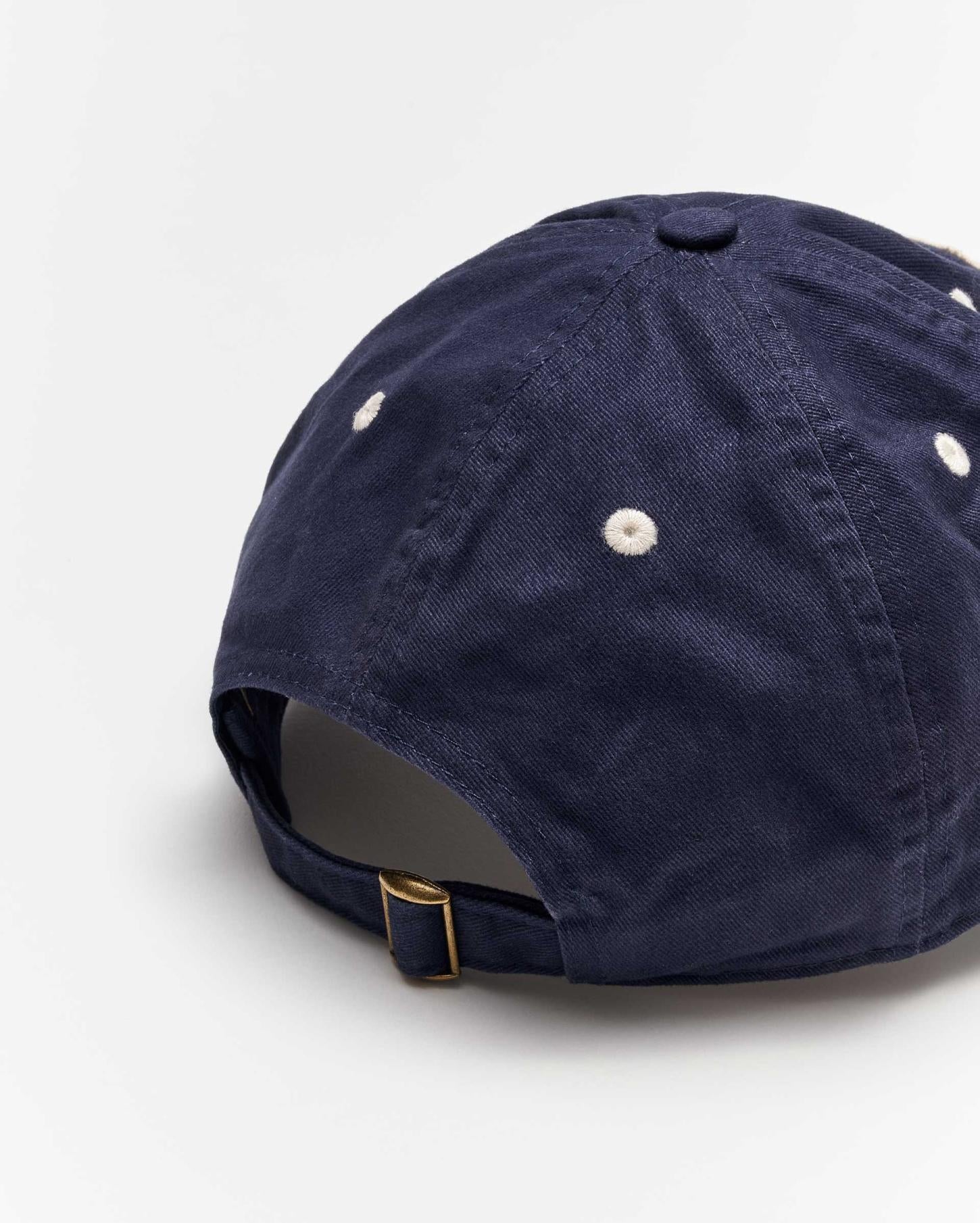 Men Florence Cap Washed Blue | Billy Reid Accessories