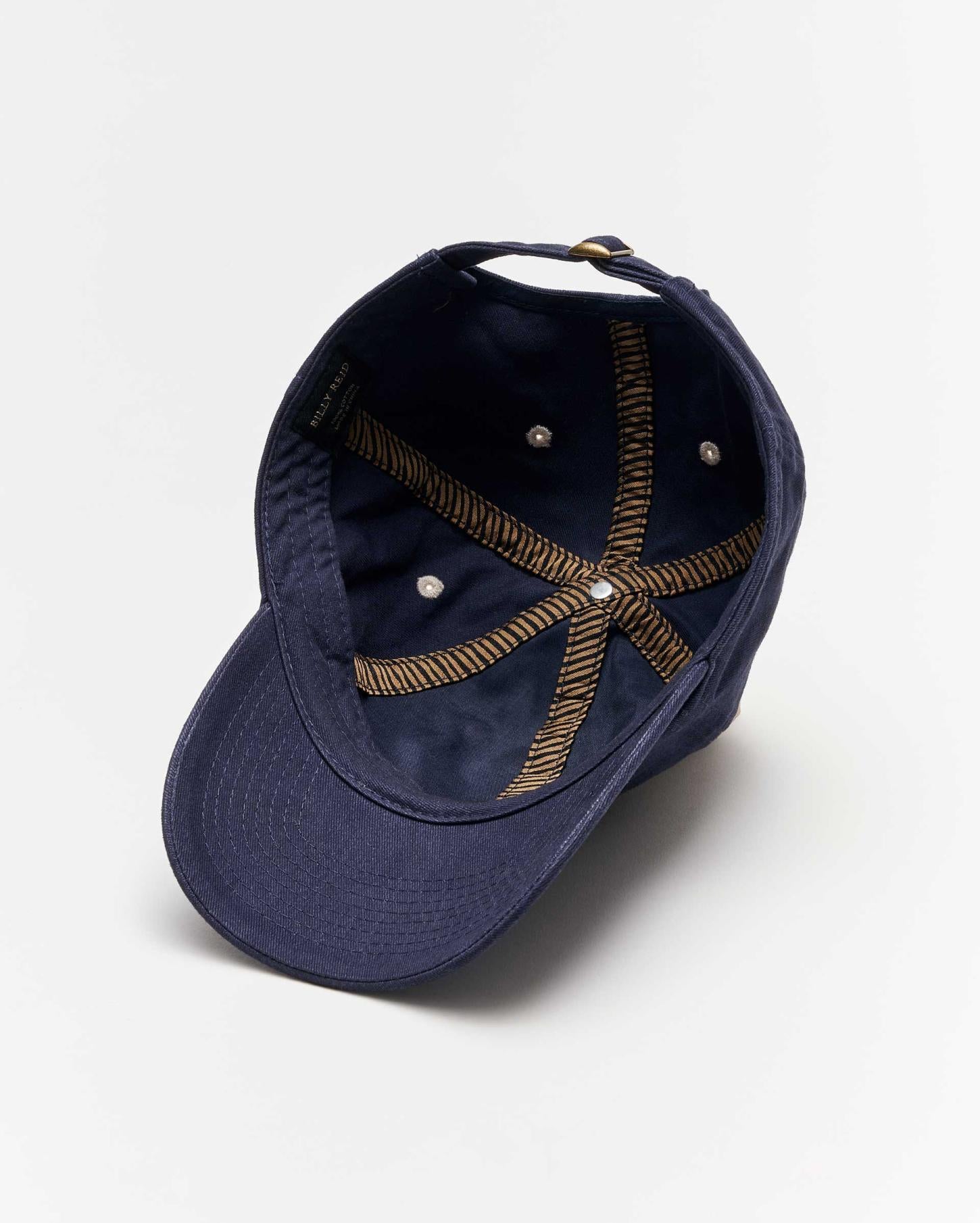 Men Florence Cap Washed Blue | Billy Reid Accessories