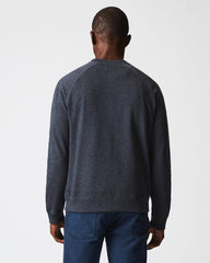 Men Football Crew Grey | Billy Reid Sweaters &amp; Sweatshirts