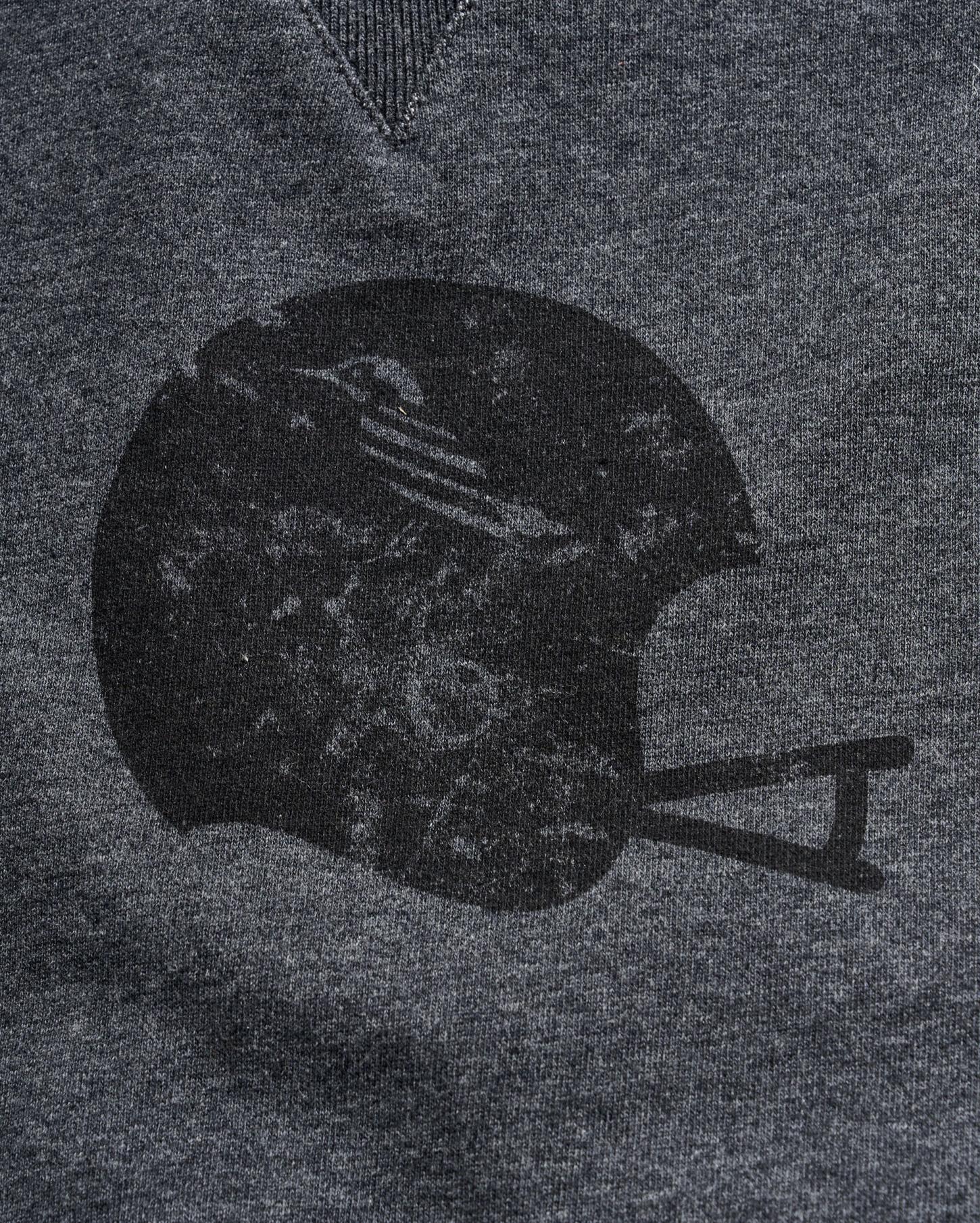 Men Football Crew Grey | Billy Reid Sweaters &amp; Sweatshirts