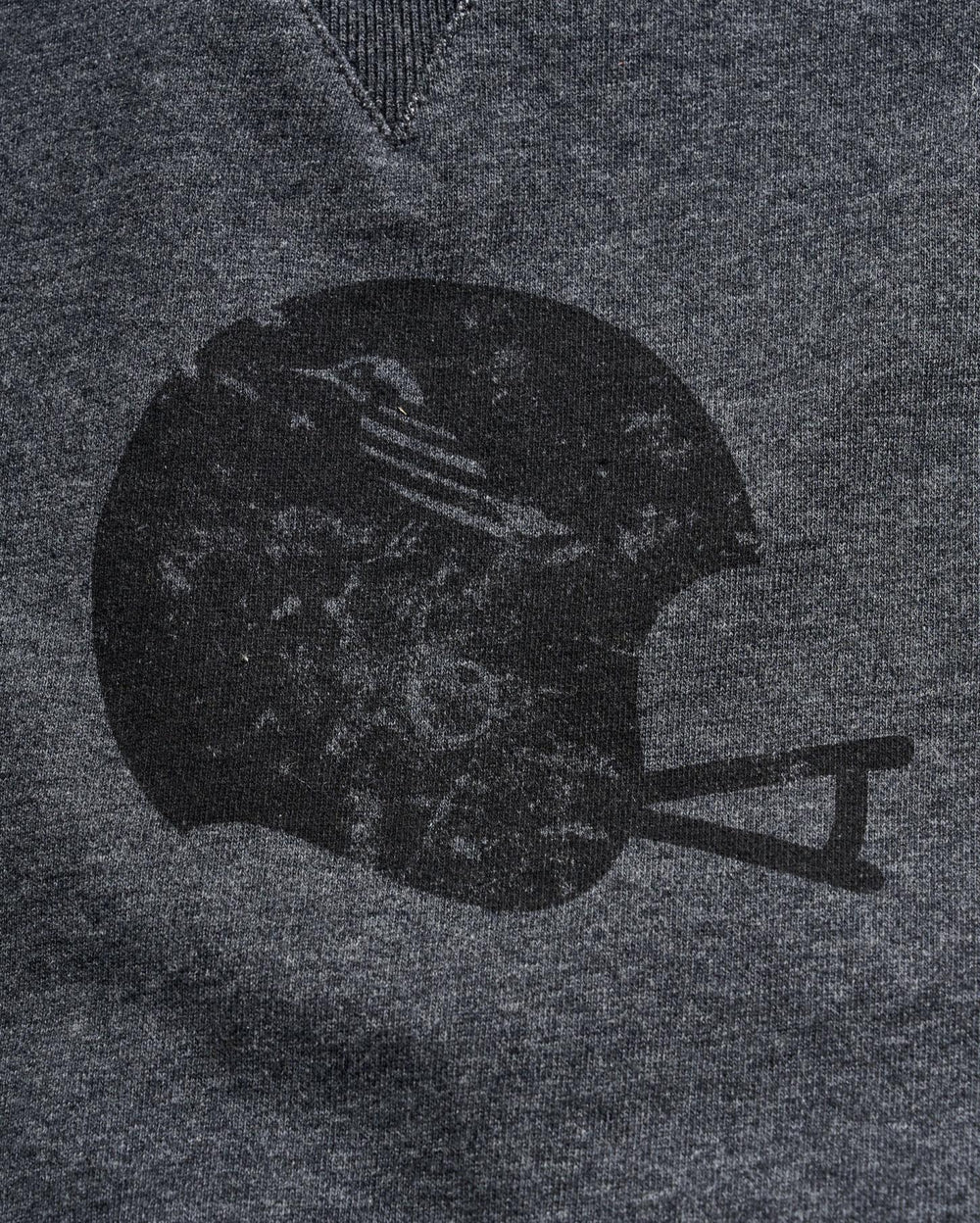 Men Football Crew Grey | Billy Reid Sweaters &amp; Sweatshirts