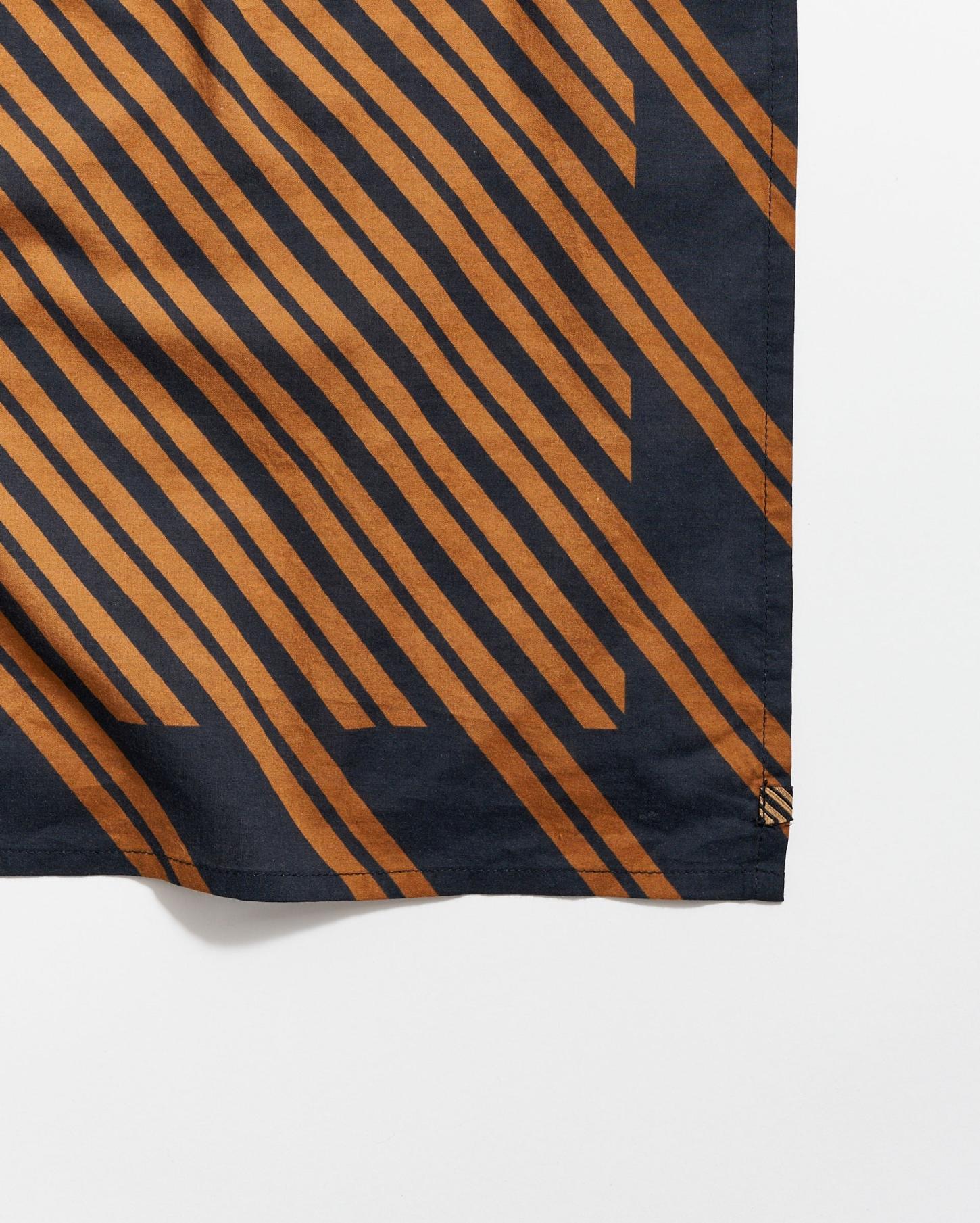 Men Heirloom Stripe Bandana Black/gold | Billy Reid Accessories