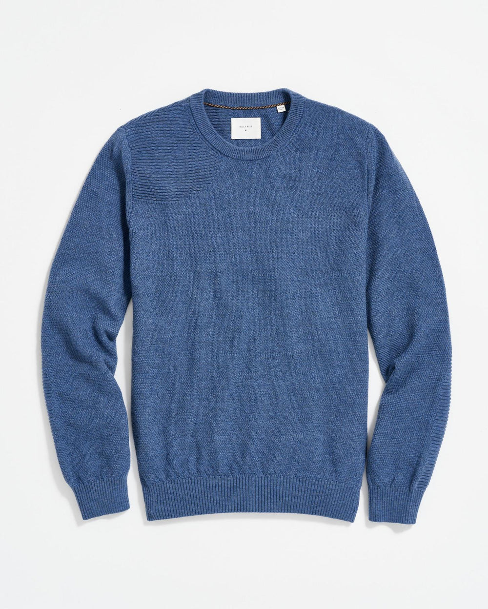 Men Hunting Sweater Denim Blue | Billy Reid Sweaters &amp; Sweatshirts