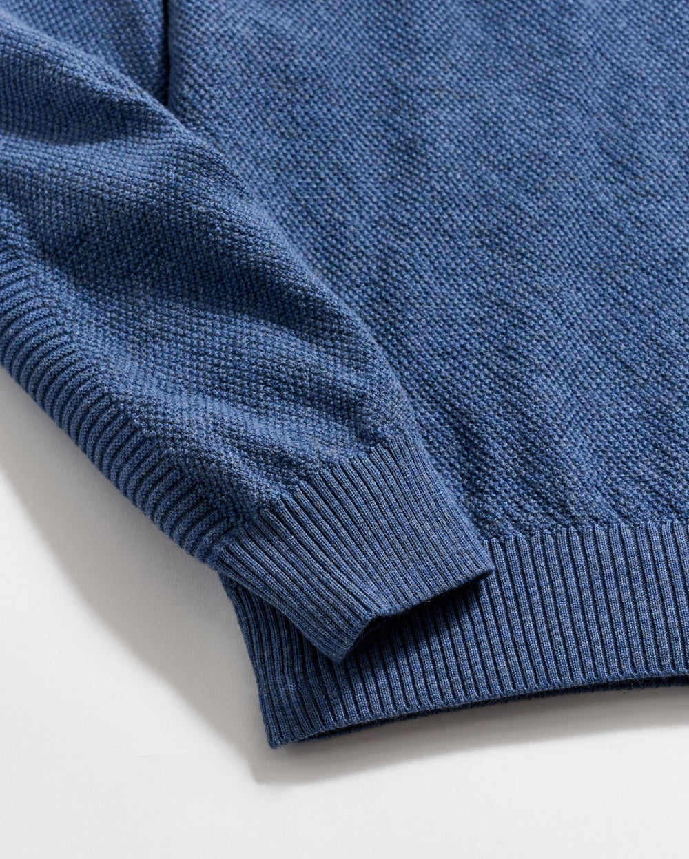 Men Hunting Sweater Denim Blue | Billy Reid Sweaters &amp; Sweatshirts
