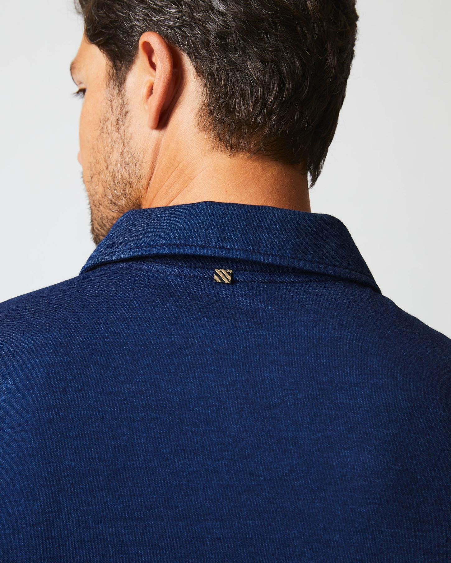 Men Indigo Polo Dark Indigo | Billy Reid Polos, Tees &amp; Henleys