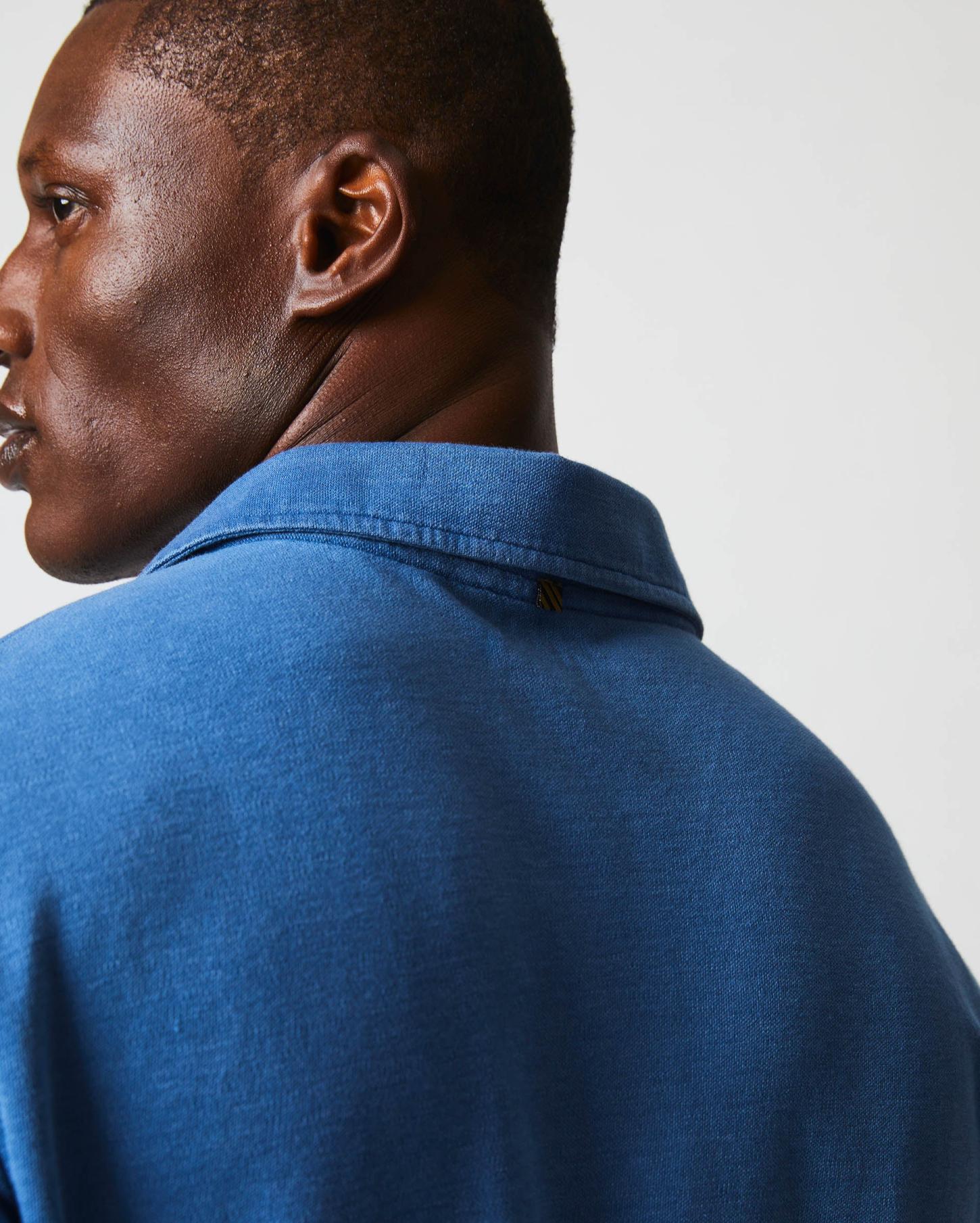 Men Indigo Polo Denim | Billy Reid Polos, Tees &amp; Henleys