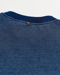 Men Indigo Terry Sweatshirt Dark Indigo | Billy Reid Sweaters &amp; Sweatshirts
