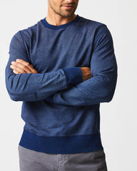 Men Indigo Terry Sweatshirt Dark Indigo | Billy Reid Sweaters &amp; Sweatshirts