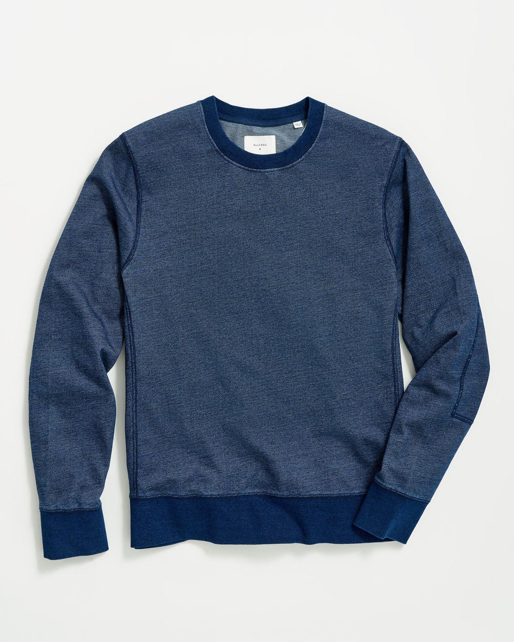 Men Indigo Terry Sweatshirt Dark Indigo | Billy Reid Sweaters &amp; Sweatshirts