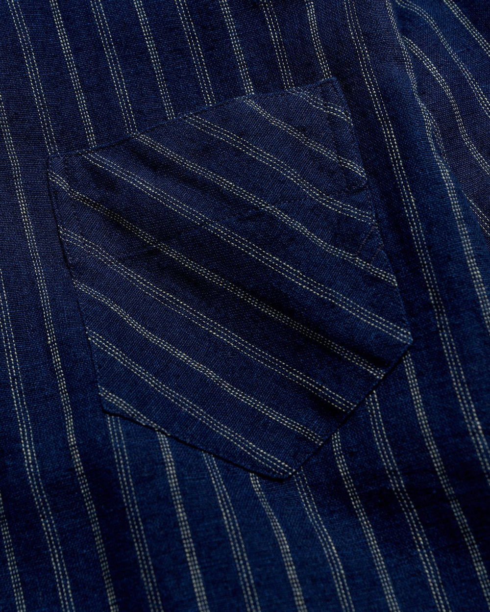 Men John T Shirt Indigo/white | Billy Reid Shirting