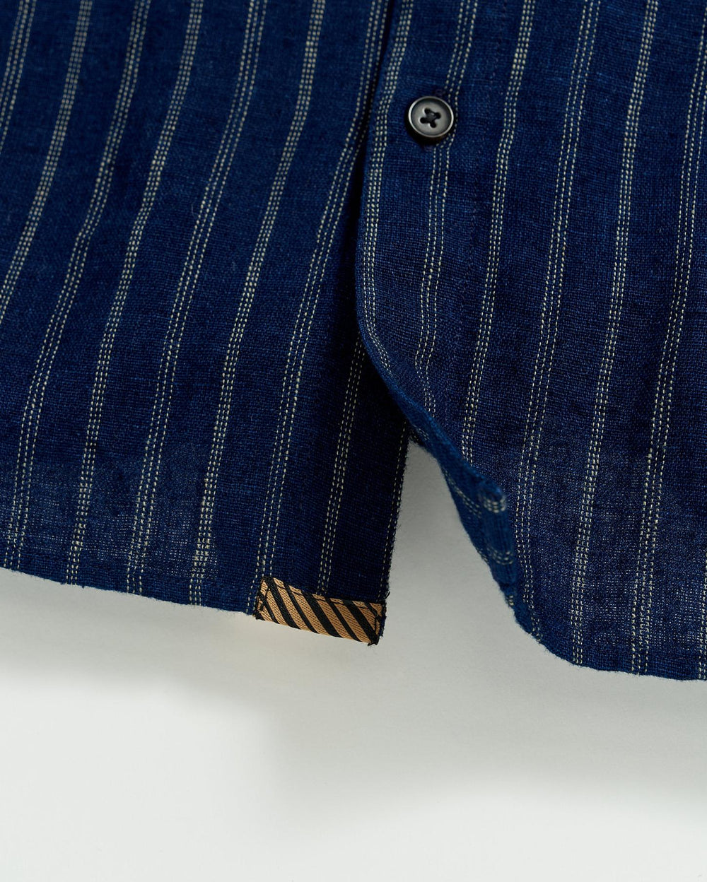 Men John T Shirt Indigo/white | Billy Reid Shirting