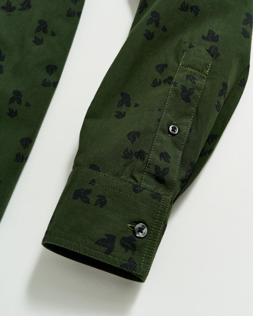 Men Kudzu Tuscumbia Shirt Evergreen/pine Green | Billy Reid Shirting