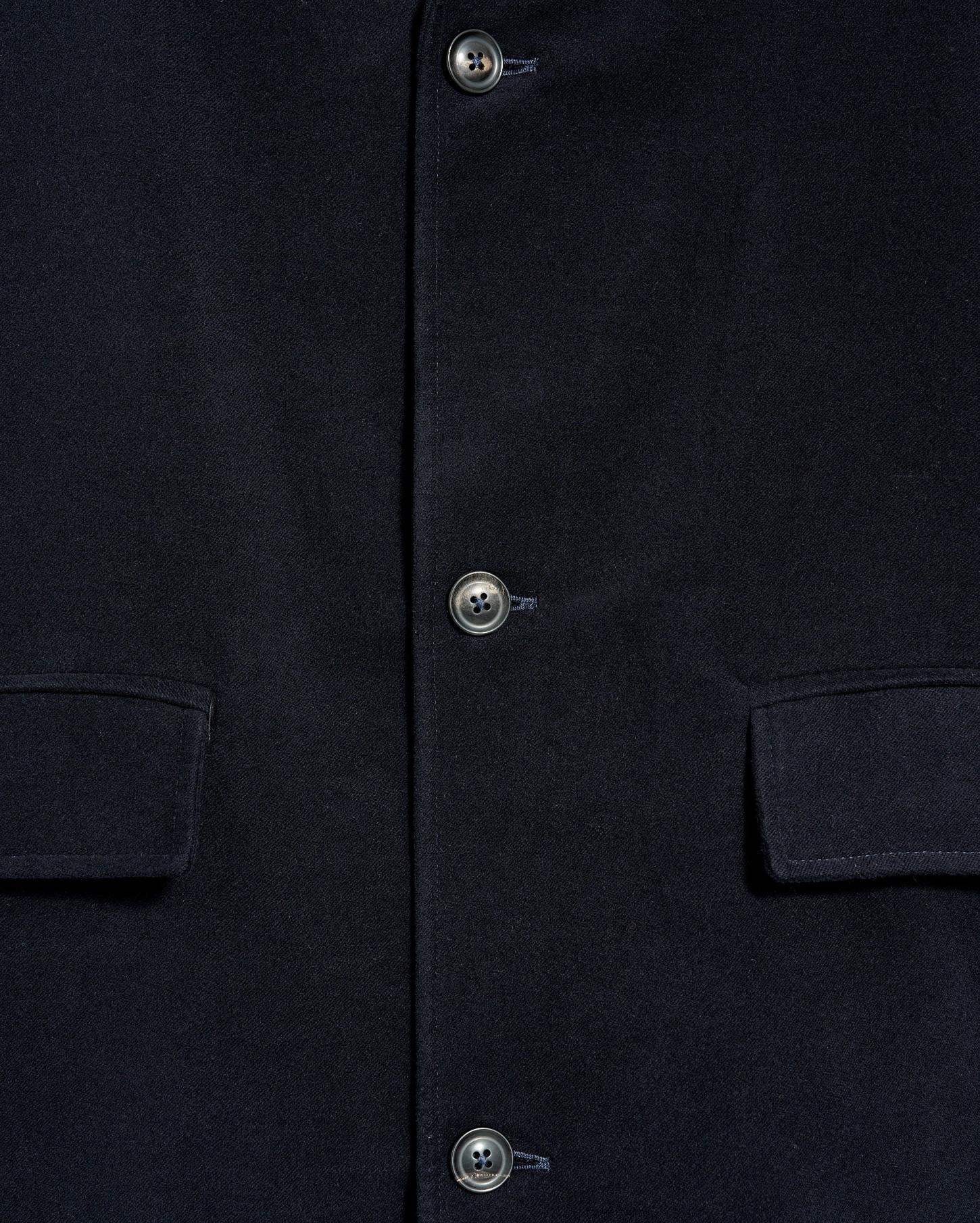 Men Lancaster Coat Carbon Blue | Billy Reid Jackets &amp; Outerwear
