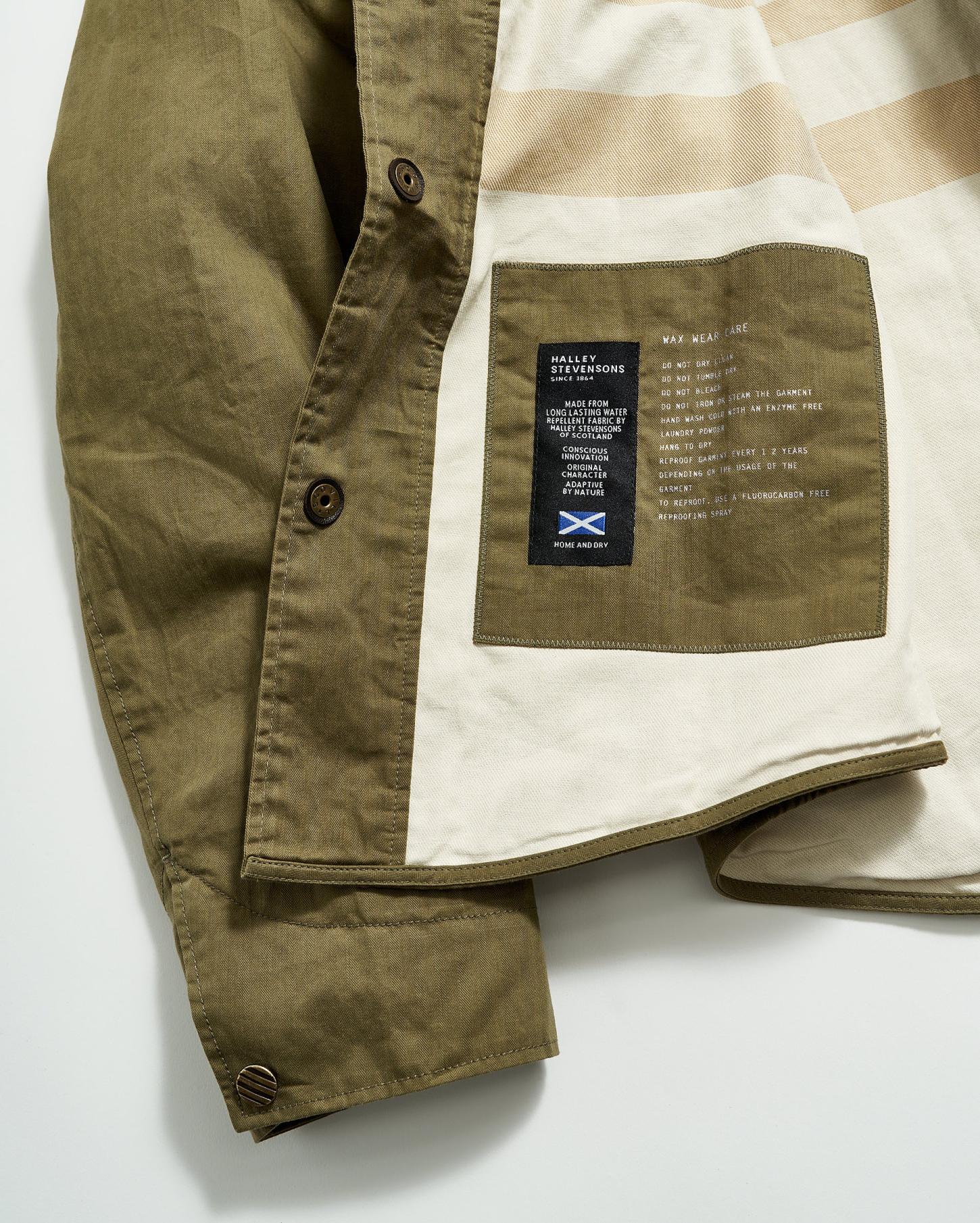 Men Leroy Shirt Jacket Moss Green | Billy Reid Jackets &amp; Outerwear