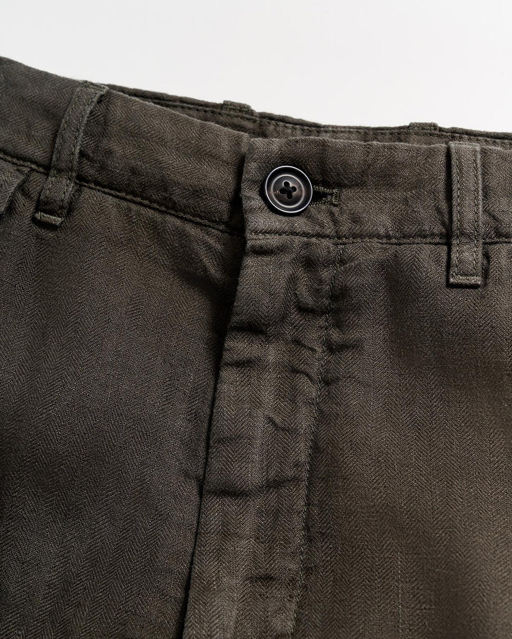 Men Linen Moore Short Steel Grey | Billy Reid Bottoms