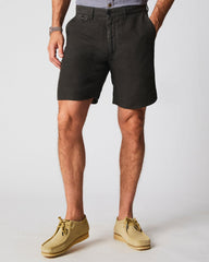Men Linen Moore Short Steel Grey | Billy Reid Bottoms