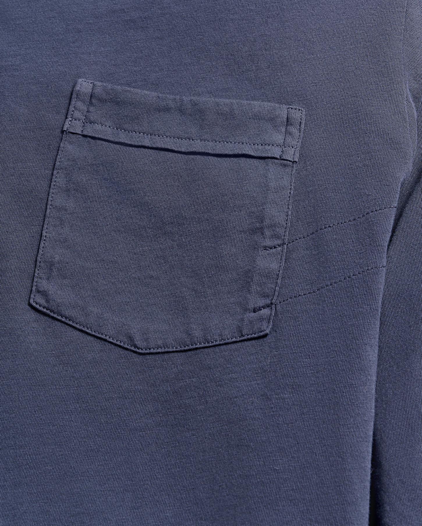 Men Long Sleeve Pensacola Polo Navy | Billy Reid Polos, Tees &amp; Henleys