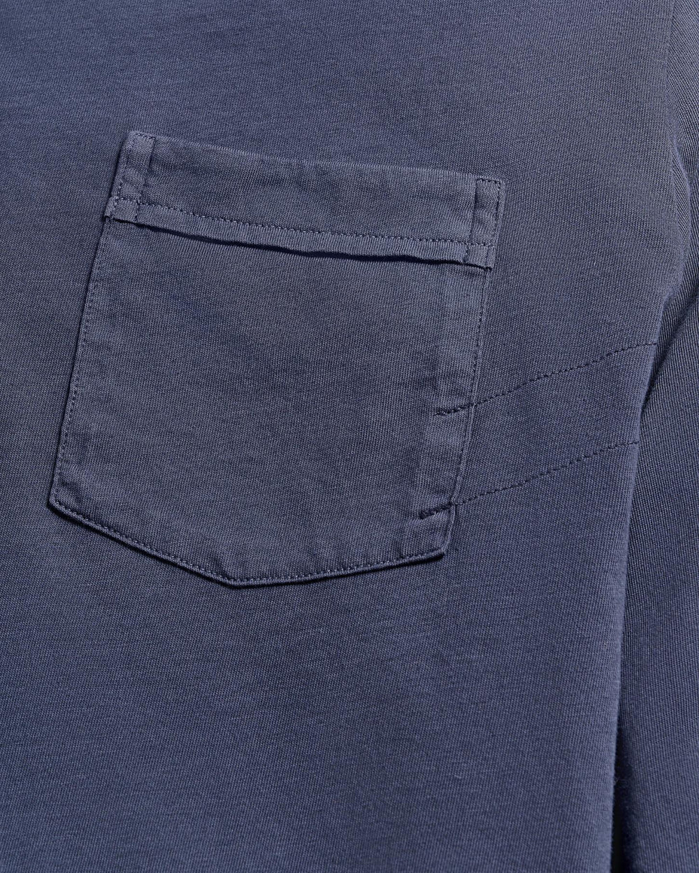 Men Long Sleeve Pensacola Polo Navy | Billy Reid Polos, Tees &amp; Henleys