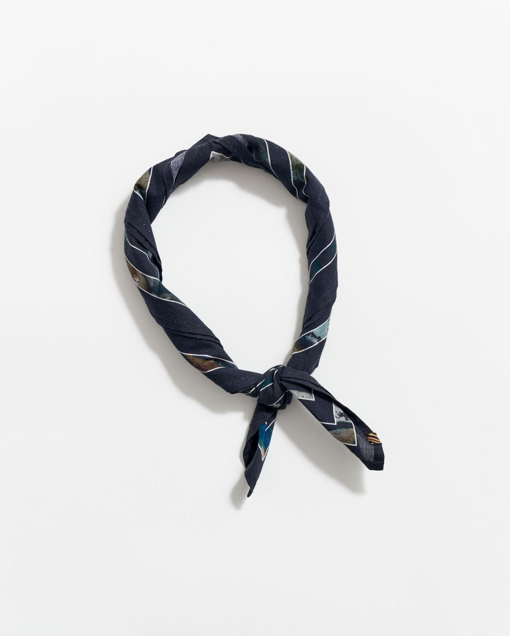 Men Low Tide Bandana Black Mix | Billy Reid Accessories