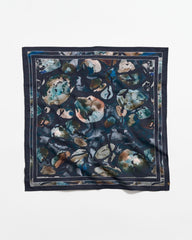 Men Low Tide Bandana Black Mix | Billy Reid Accessories