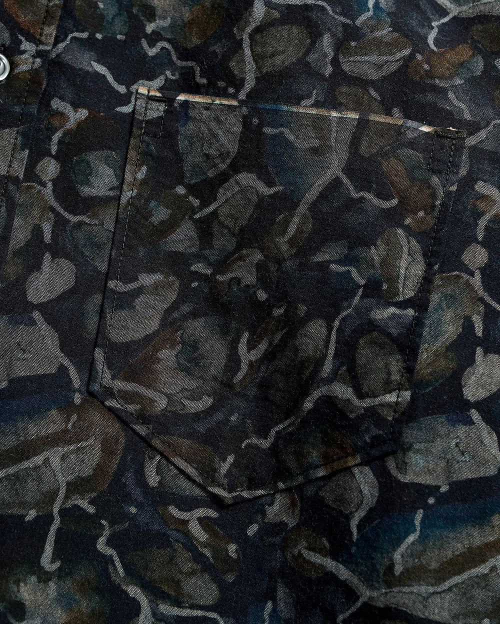 Men Low Tide Msl 1-Pocket Shirt Carbon Blue | Billy Reid Shirting