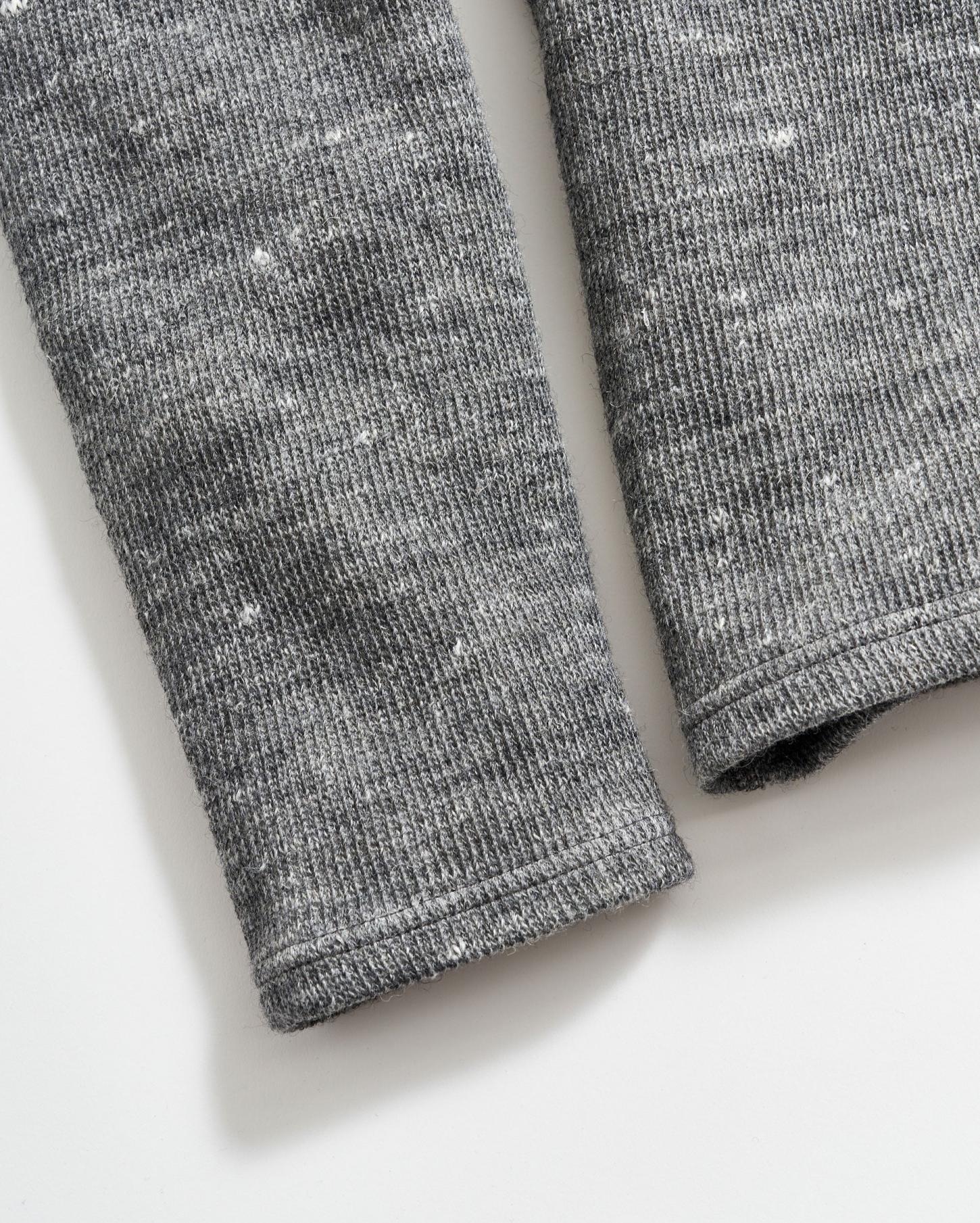 Men L/S Rib Tee Heather Grey | Billy Reid Polos, Tees &amp; Henleys