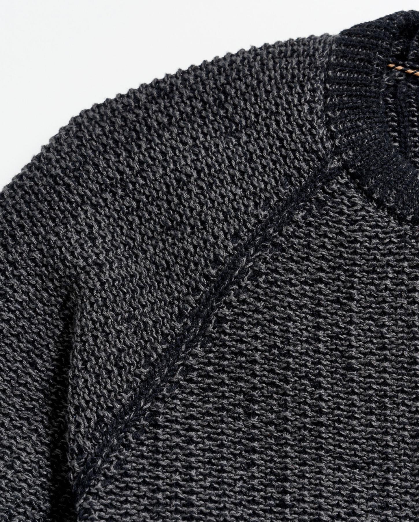 Men Marled Crewneck Sweater Black | Billy Reid Sweaters &amp; Sweatshirts