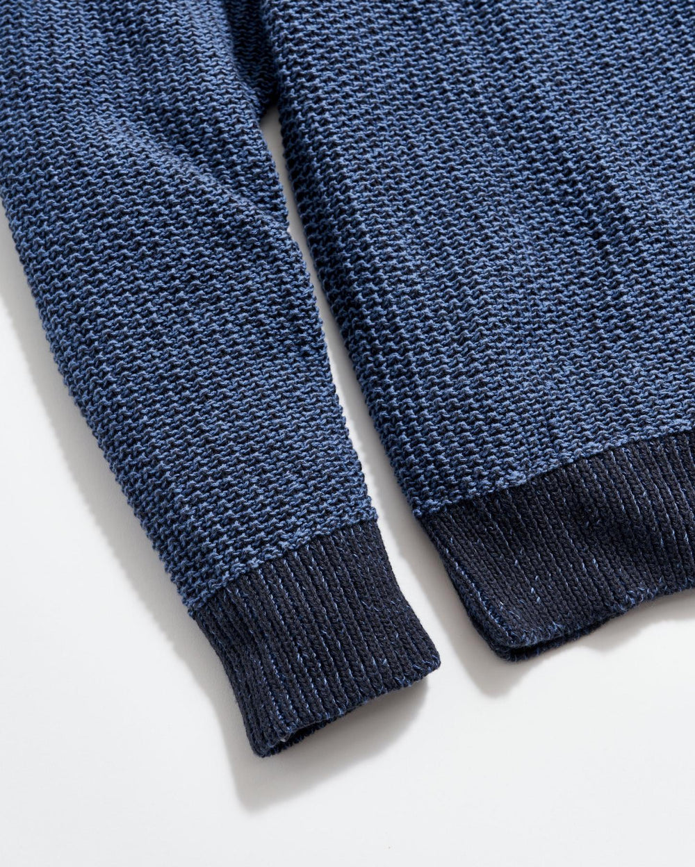 Men Marled Crewneck Sweater Carbon Blue | Billy Reid Sweaters &amp; Sweatshirts