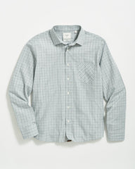 Men Melange Window Plaid John T Shirt Grey/multi | Billy Reid Shirting