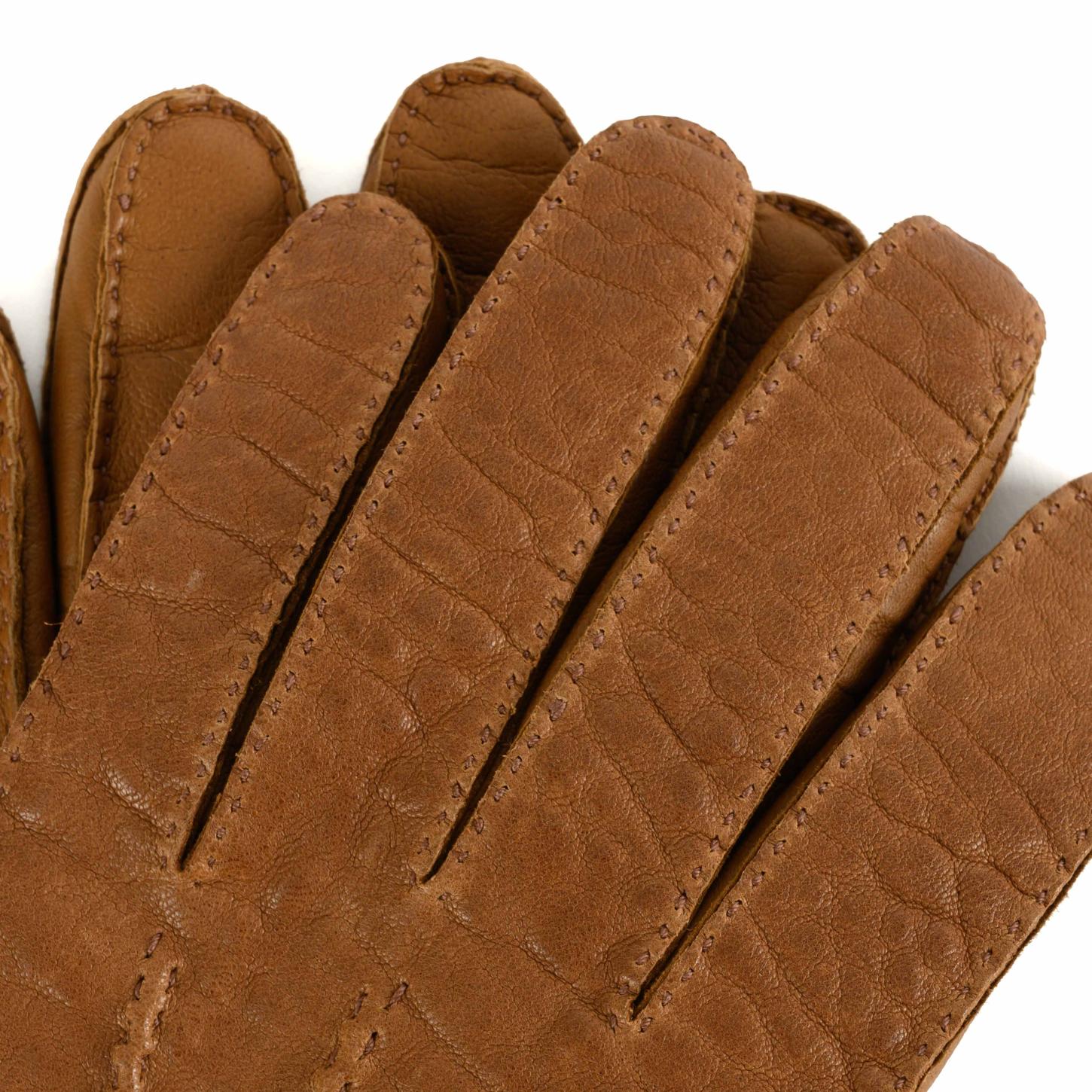 Men Mens Leather Gloves Cigar | Billy Reid Accessories