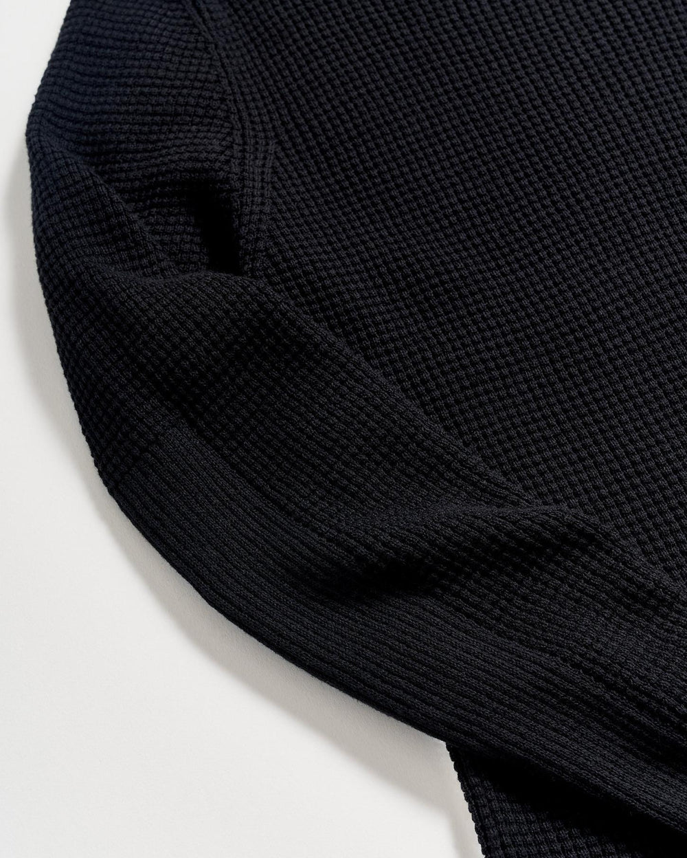 Men Mini Waffle Crew Midnight | Billy Reid Sweaters &amp; Sweatshirts