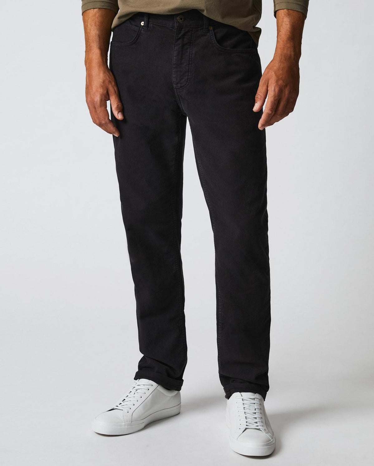 Men Moleskin Jean Black Walnut | Billy Reid Bottoms