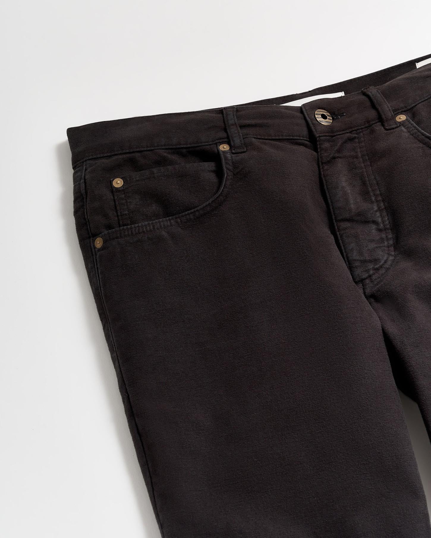 Men Moleskin Jean Black Walnut | Billy Reid Bottoms