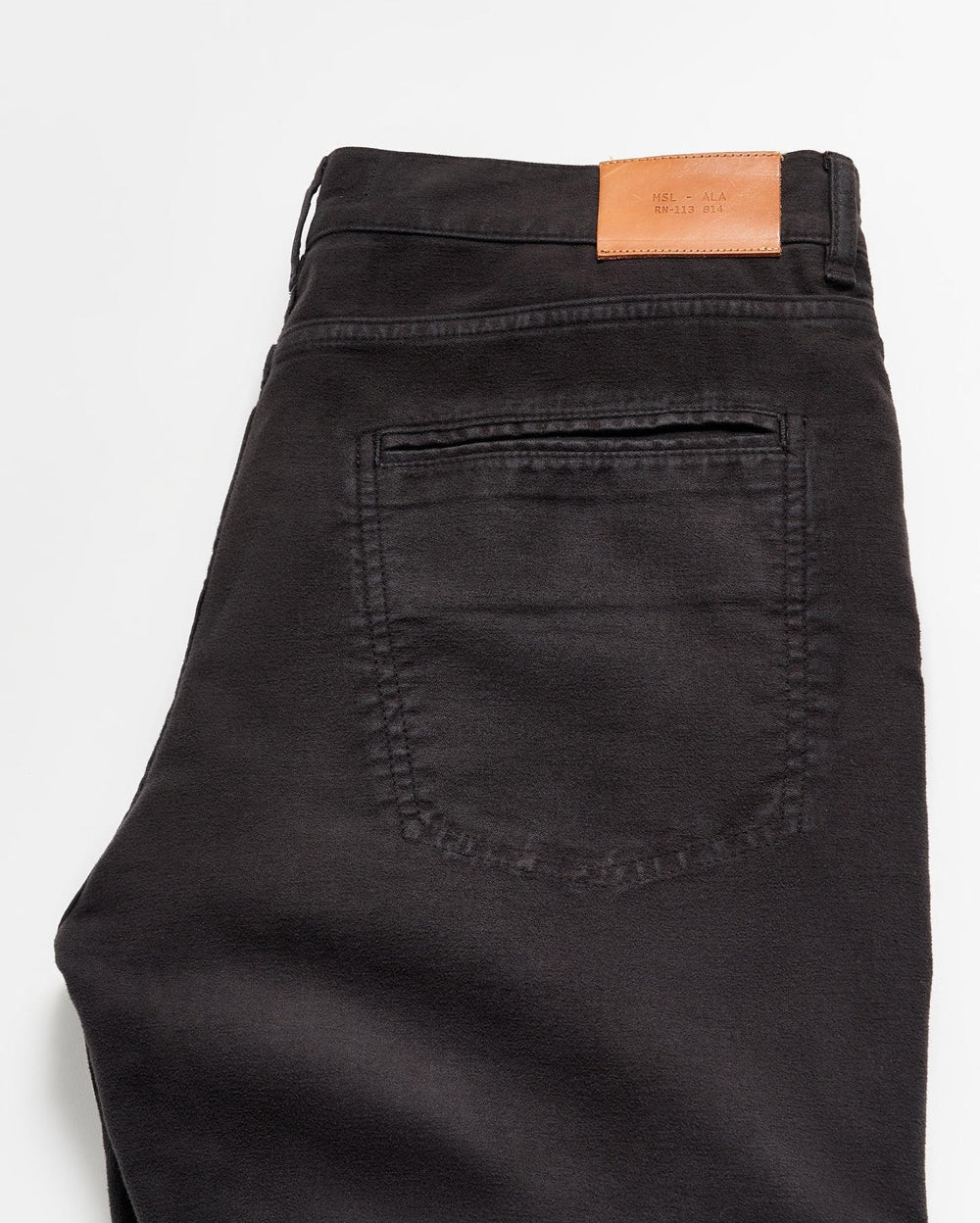 Men Moleskin Jean Black Walnut | Billy Reid Bottoms