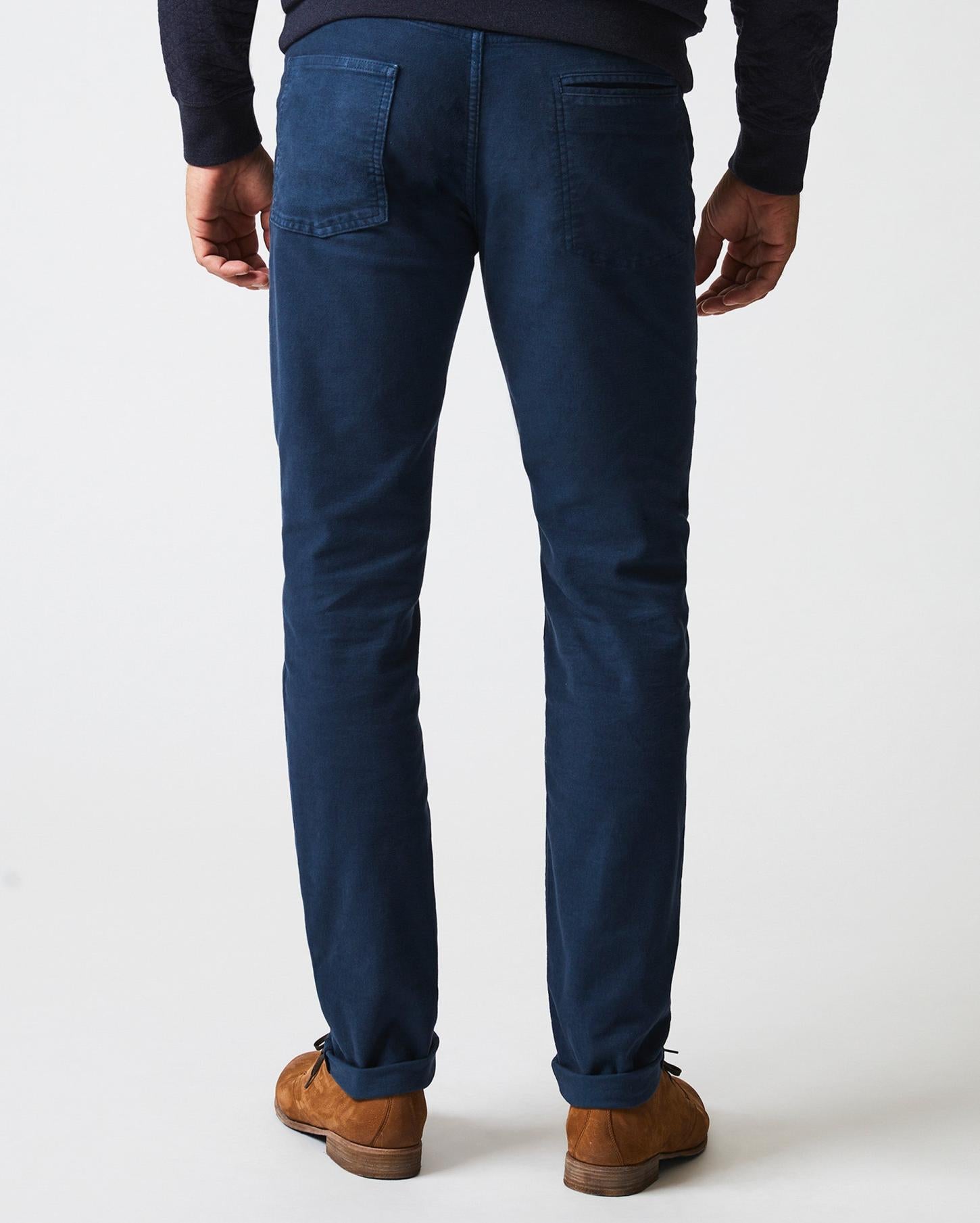 Men Moleskin Jean Carbon Blue | Billy Reid Bottoms