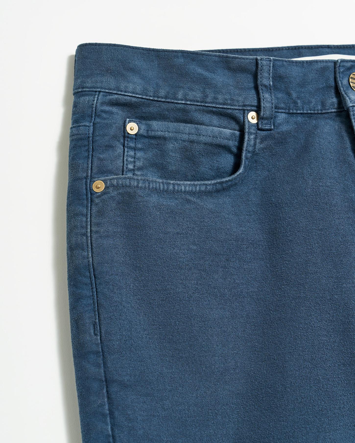 Men Moleskin Jean Carbon Blue | Billy Reid Bottoms