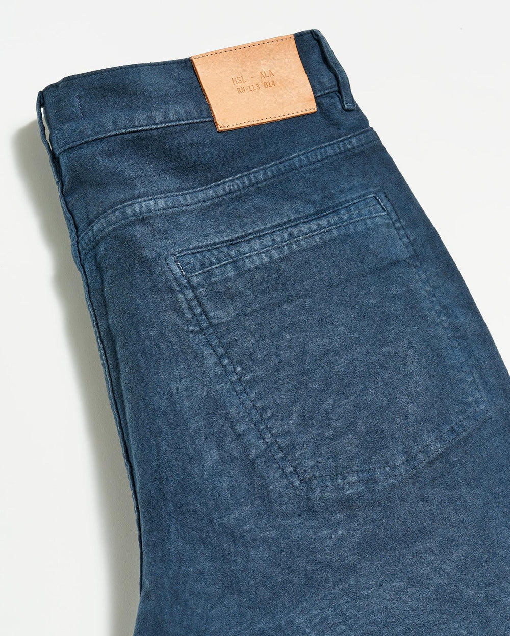 Men Moleskin Jean Carbon Blue | Billy Reid Bottoms