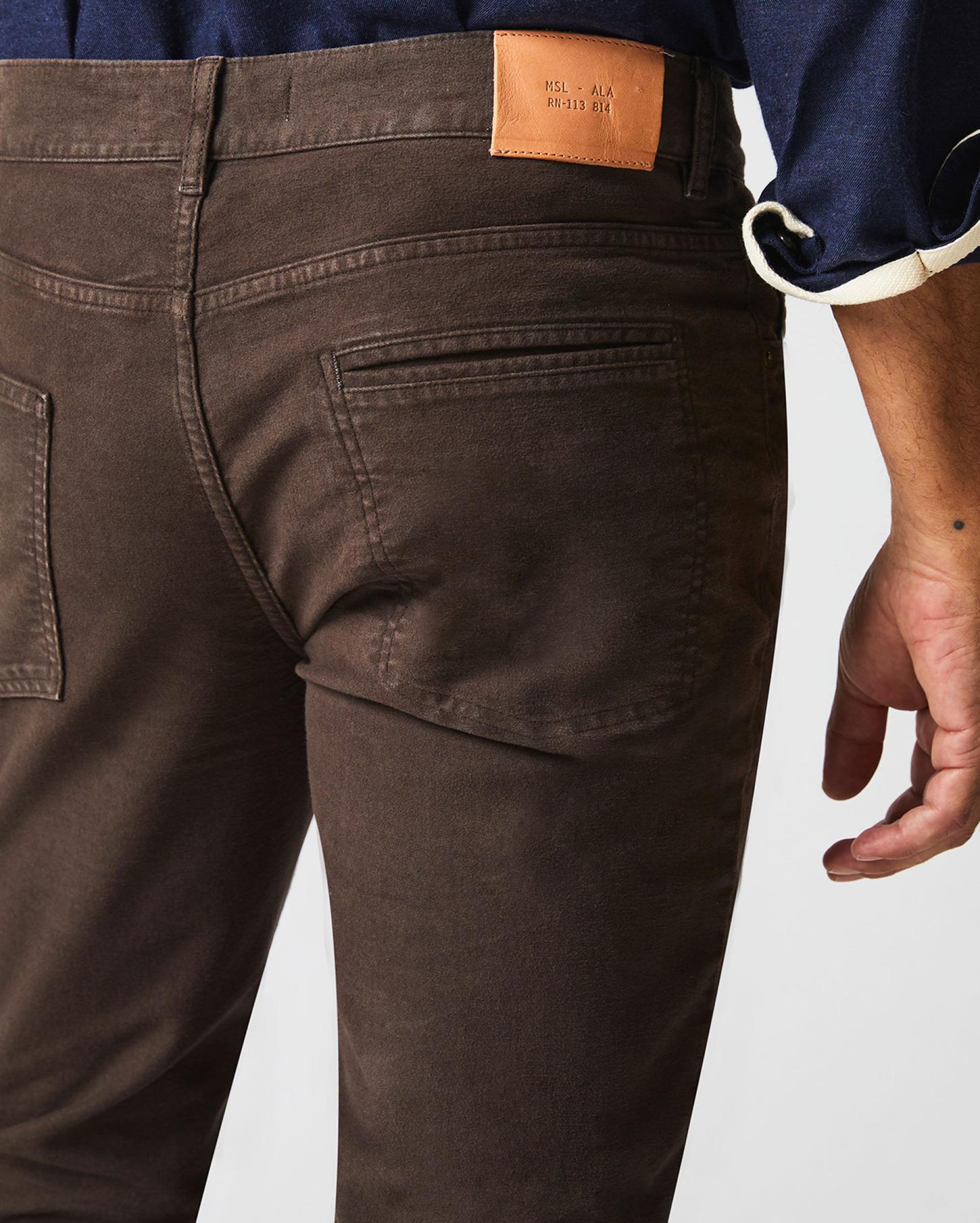 Men Moleskin Jean Coffee | Billy Reid Bottoms