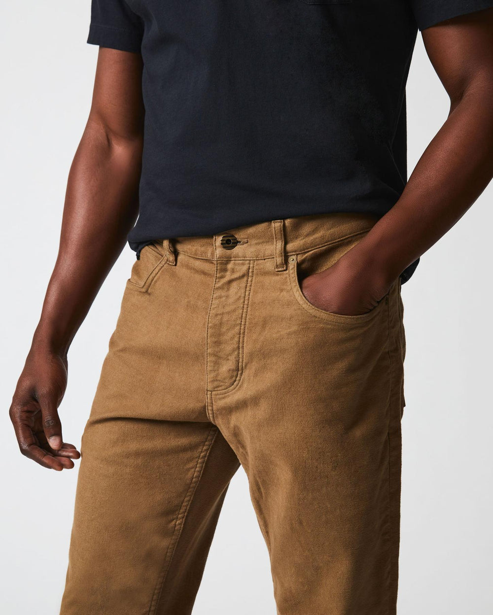 Men Moleskin Jean Rubber | Billy Reid Bottoms