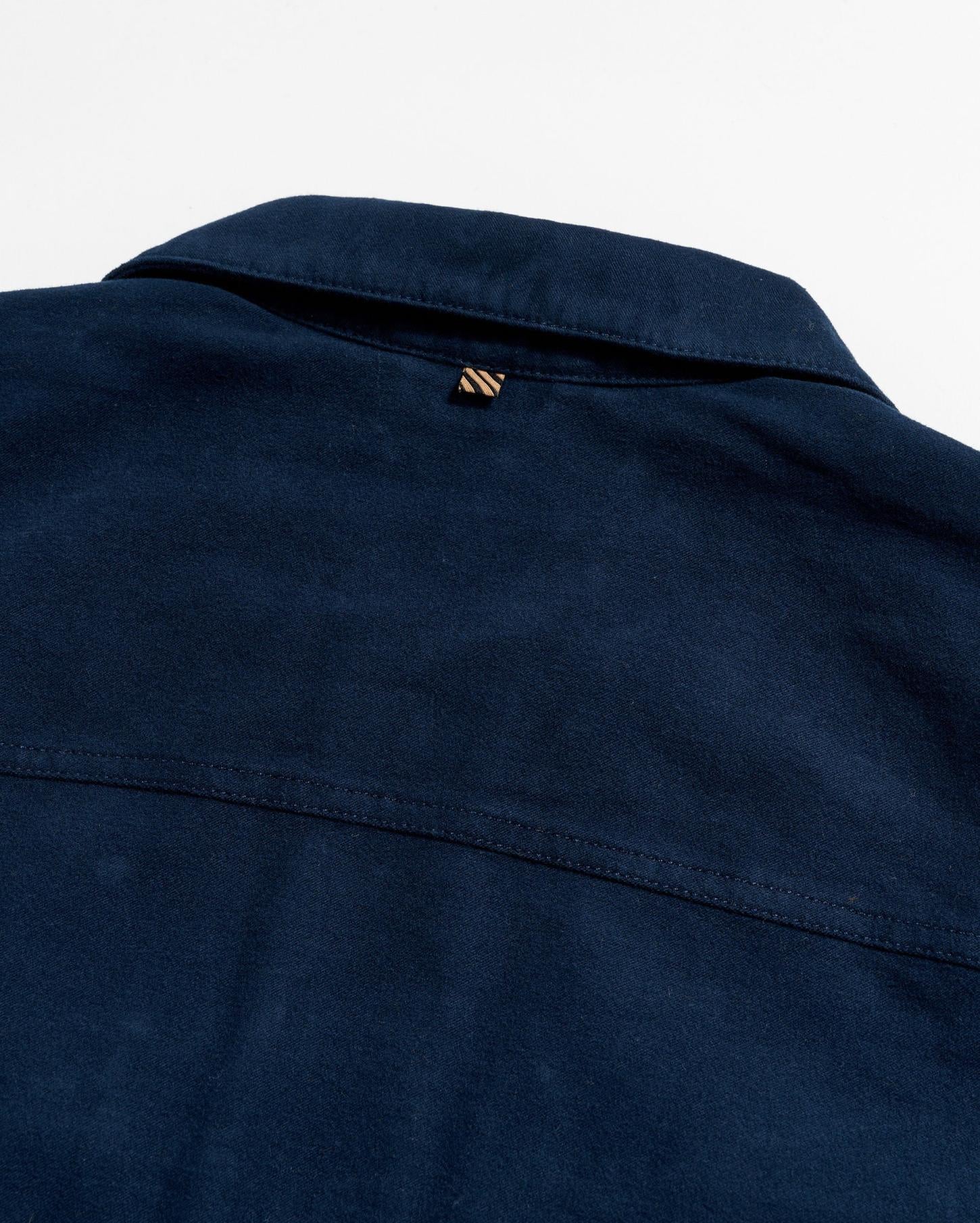 Men Moleskin Tupelo Trucker Jacket Carbon Blue | Billy Reid Jackets &amp; Outerwear
